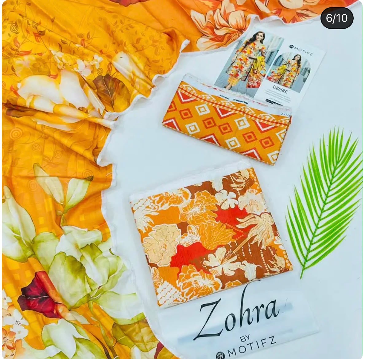 Motifz Zohra Unstitch 3-Piece Digital Printed Khaddar Suit – Winter Collection
