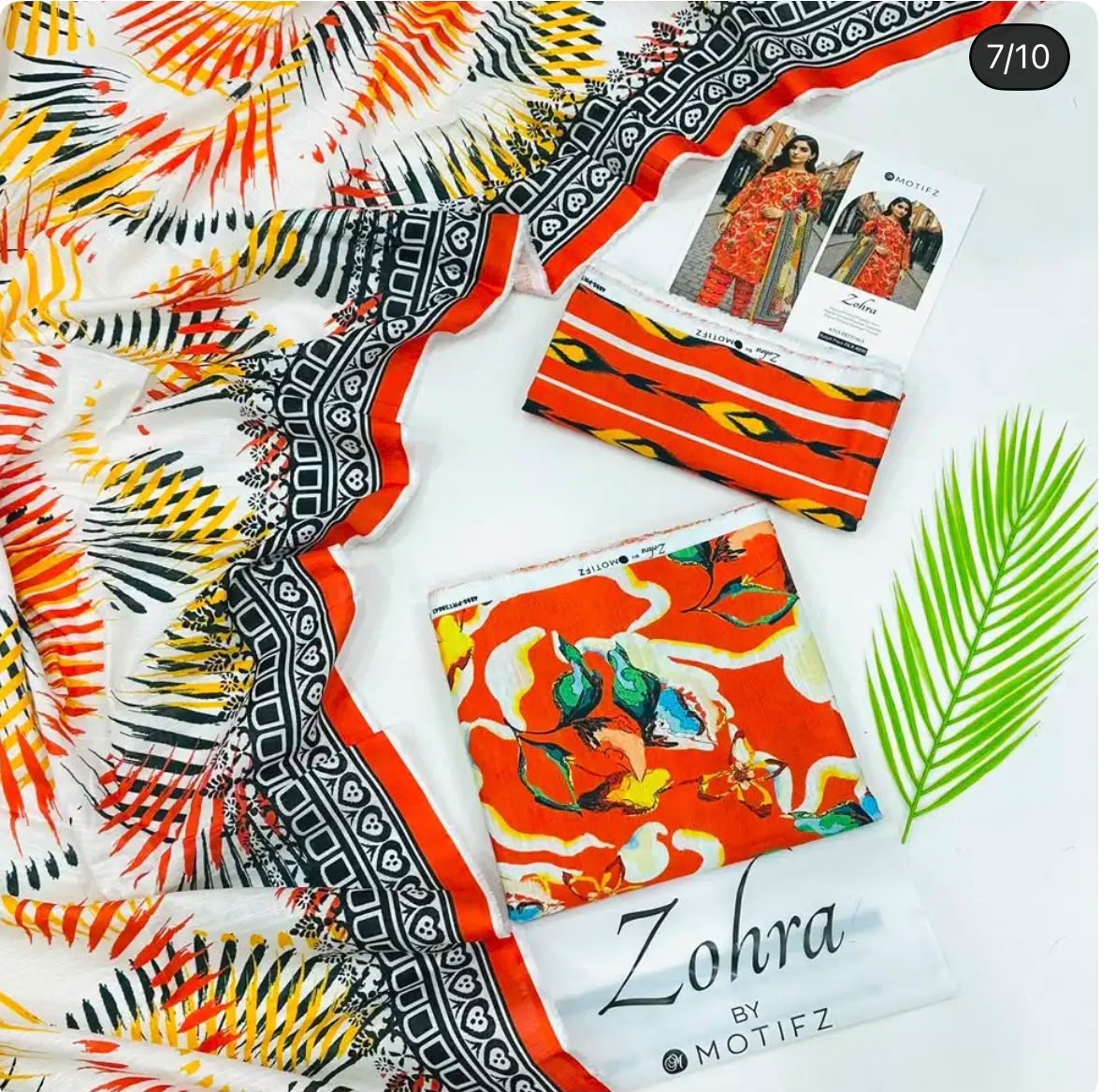 Motifz Zohra Unstitch 3-Piece Digital Printed Khaddar Suit – Winter Collection